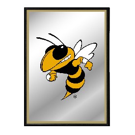 Georgia Tech Yellow Jackets: Mascot - Framed Mirrored Wall Sign, NCGTYJ-275-01