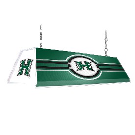 Hawaii Warriors: Edge Glow Pool Table Light, NCHWIW-320-01