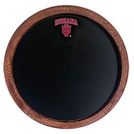 Indiana Hoosiers: Chalkboard "Faux" Barrel Top Sign, NCINDH-630-01