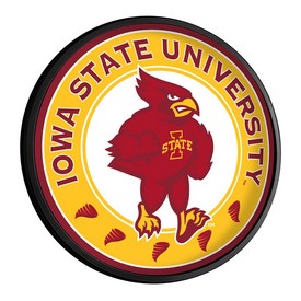 ISU Iowa State Cyclones Slimline Illuminated Team Spirit Wall Sign-Round, FNB-NCIOST-130 ISU Iowa State Cyclones Slimline Illuminated Team Spirit Wall Sign-Round, FNB-NCIOST-130