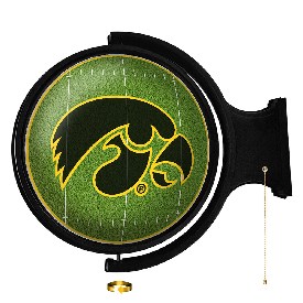 Iowa Hawkeyes: On the 50 - Rotating Lighted Wall Sign, NCIOWA-115-22