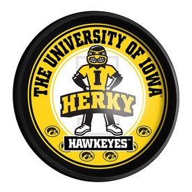 University of Iowa Hawkeyes Slimline Illuminated Team Spirit Wall Sign-Round, FNB-NCIOWA-130 University of Iowa Hawkeyes Slimline Illuminated Team Spirit Wall Sign-Round, FNB-NCIOWA-130