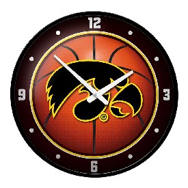 Iowa Hawkeyes: Basketball - Modern Disc Wall Clock, NCIOWA-510-11