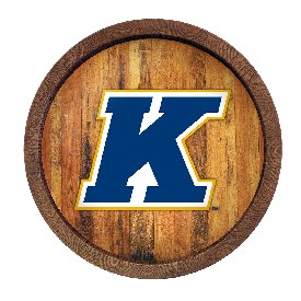 Kent State University Golden Flashes: "Faux" Barrel Top Sign, NCKENT-240-01