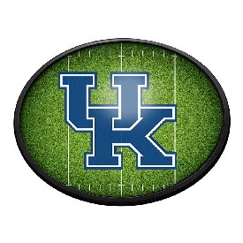 Kentucky Wildcats: On the 50 - Oval Slimline Lighted Wall Sign, NCKWLD-140-22