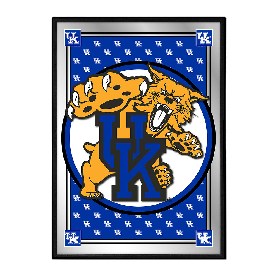 Kentucky Wildcats: Team Spirit, Mascot - Framed Mirrored Wall Sign, FNB-NCKWLD-275-01A Kentucky Wildcats: Team Spirit, Mascot - Framed Mirrored Wall Sign, FNB-NCKWLD-275-01A