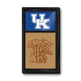 Kentucky Wildcats: Dual Logo - Cork Note Board, NCKWLD-640-02