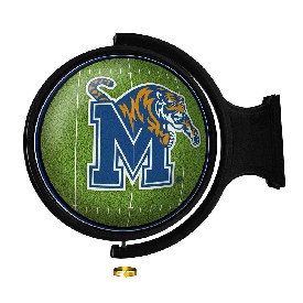 Memphis Tigers: On the 50 - Original Round Rotating Lighted Wall Sign, NCMEMP-115-22