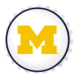 Michigan Wolverines: Bottle Cap Wall Light, NCMICH-215-01