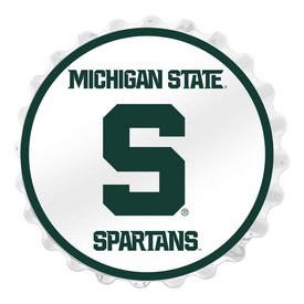 MSU - Michigan State Spartans Team Spirit Bottle Cap Wall Sign FNB-NCMIST-210