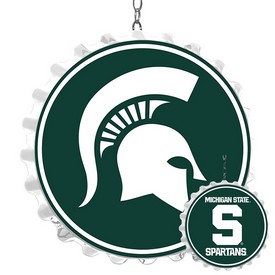 MSU - Michigan State Spartans Team Spirit Bottle Cap Dangler, FNB-NCMIST-220 MSU - Michigan State Spartans Team Spirit Bottle Cap Dangler, FNB-NCMIST-220
