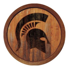 MSU - Michigan State Spartans 20" Barrel Team Logo Wall Sign, FNB-NCMIST-240 MSU - Michigan State Spartans 20" Barrel Team Logo Wall Sign, FNB-NCMIST-240