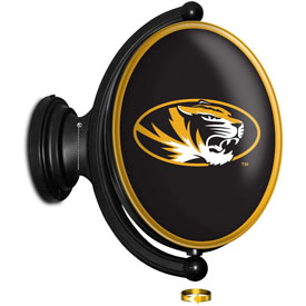 Missouri Tigers: Original Oval Rotating Lighted Wall Sign, FNB-NCMISU-125-01A Missouri Tigers: Original Oval Rotating Lighted Wall Sign, FNB-NCMISU-125-01A
