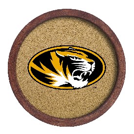 Missouri Tigers: "Faux" Barrel Framed Cork Board, FNB-NCMISU-632-01A Missouri Tigers: "Faux" Barrel Framed Cork Board, FNB-NCMISU-632-01A