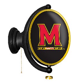 Maryland Terrapins: Original Oval Rotating Lighted Wall Sign, FNB-NCMRYT-125-01A Maryland Terrapins: Original Oval Rotating Lighted Wall Sign, FNB-NCMRYT-125-01A