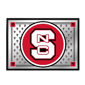NC State Wolfpack: Team Spirit - Framed Mirrored Wall Sign, FNB-NCNCST-265-02A NC State Wolfpack: Team Spirit - Framed Mirrored Wall Sign, FNB-NCNCST-265-02A