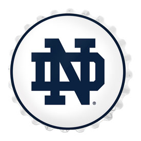 Notre Dame Fighting Irish: Logo - Bottle Cap Wall Sign, NCNTRD-210-02