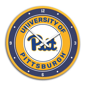 Pitt Panthers: Modern Disc Wall Clock, NCPITT-510-01