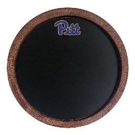 Pitt Panthers: Chalkboard "Faux" Barrel Top Sign, NCPITT-630-01
