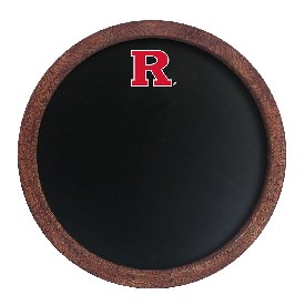 Rutgers Scarlet Knights: "Faux" Barrel Top Chalkboard, NCRTGR-630-01