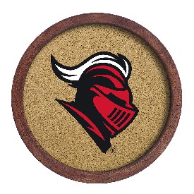 Rutgers Scarlet Knights: Knight - "Faux" Barrel Framed Cork Board, NCRTGR-632-02