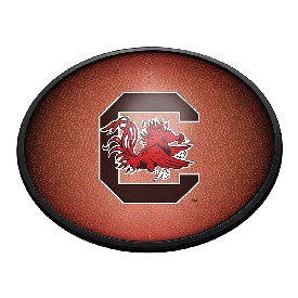 South Carolina Gamecocks: Pigskin - Oval Slimline Lighted Wall Sign, NCSCGC-140-21