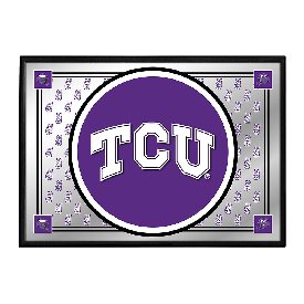 TCU Horned Frogs: Team Spirit - Framed Mirrored Wall Sign, FNB-NCTCUH-265-02A TCU Horned Frogs: Team Spirit - Framed Mirrored Wall Sign, FNB-NCTCUH-265-02A