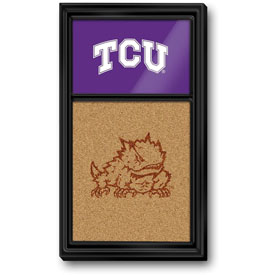 TCU Horned Frogs: Horned Frog - Cork Note Board, NCTCUH-640-02