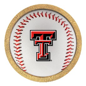Texas Tech Red Raiders: Baseball - "Faux" Barrel Frame Sign, NCTTRR-241-31