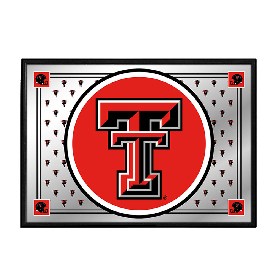 Texas Tech Red Raiders: Team Spirit - Framed Mirrored Wall Sign, FNB-NCTTRR-265-02A Texas Tech Red Raiders: Team Spirit - Framed Mirrored Wall Sign, FNB-NCTTRR-265-02A