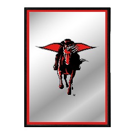 Texas Tech Red Raiders: Mascot - Framed Mirrored Wall Sign, NCTTRR-275-01