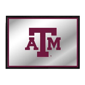 Texas A&M Aggies: Framed Mirrored Wall Sign, NCTXAM-265-01