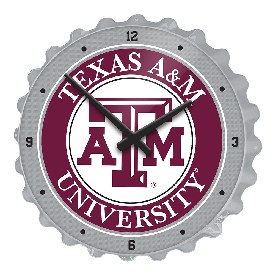 Texas A&M Aggies: Bottle Cap Wall Clock, NCTXAM-540-01