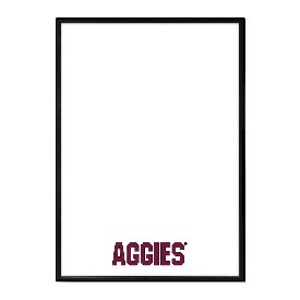 Texas A&M Aggies: Framed Dry Erase Wall Sign, FNB-NCTXAM-613-01A Texas A&M Aggies: Framed Dry Erase Wall Sign, FNB-NCTXAM-613-01A