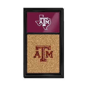 Texas A&M Aggies: Texas, Dual Logo - Cork Note Board, FNB-NCTXAM-640-04A Texas A&M Aggies: Texas, Dual Logo - Cork Note Board, FNB-NCTXAM-640-04A