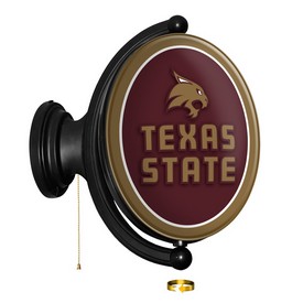 TXST - Texas State Bobcats Rotating LED Team Spirit Wall Sign, FNB-NCTXST-125 TXST - Texas State Bobcats Rotating LED Team Spirit Wall Sign, FNB-NCTXST-125