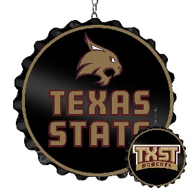 Texas State Bobcats: Bottle Cap Dangler, FNB-NCTXST-220-01A Texas State Bobcats: Bottle Cap Dangler, FNB-NCTXST-220-01A