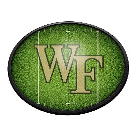 Wake Forest Demon Deacons: On the 50 - Oval Slimline Lighted Wall Sign, NCWAKE-140-22
