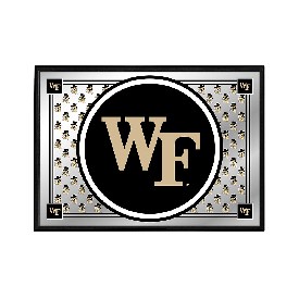 Wake Forest Demon Deacons: Team Spirit - Framed Mirrored Wall Sign, FNB-NCWAKE-265-02A Wake Forest Demon Deacons: Team Spirit - Framed Mirrored Wall Sign, FNB-NCWAKE-265-02A
