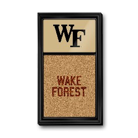 Wake Forest Demon Deacons: Dual Logo - Cork Note Board, FNB-NCWAKE-640-02A Wake Forest Demon Deacons: Dual Logo - Cork Note Board, FNB-NCWAKE-640-02A