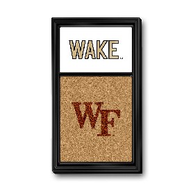 Wake Forest Demon Deacons: WAKE Dual Logo - Cork Note Board, NCWAKE-640-06