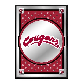 Washington State Cougars: Team Spirit - Framed Mirrored Wall Sign, NCWAST-275-02