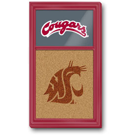 Washington State Cougars: Dual Logos - Cork Note Board, NCWAST-640-02