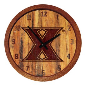 Xavier University Musketeers 20" Barrel Team Logo Wall Clock FNB-NCXVRM-560