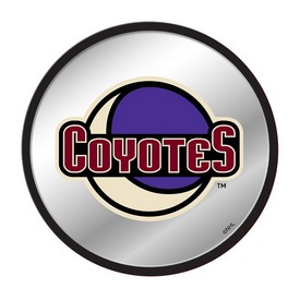 Arizona Coyotes: Secondary Logo - Modern Disc Mirrored Wall Sign, FNB-NHARIZ-235-02A Arizona Coyotes: Secondary Logo - Modern Disc Mirrored Wall Sign, FNB-NHARIZ-235-02A