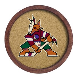 Arizona Coyotes: Barrel Top Cork Note Board, FNB-NHARIZ-632-01A Arizona Coyotes: Barrel Top Cork Note Board, FNB-NHARIZ-632-01A