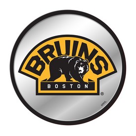 Boston Bruins: Secondary Logo - Modern Disc Mirrored Wall Sign, FNB-NHBOST-235-02A Boston Bruins: Secondary Logo - Modern Disc Mirrored Wall Sign, FNB-NHBOST-235-02A