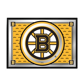 Boston Bruins: Team Spirit - Framed Mirrored Wall Sign, FNB-NHBOST-265-02A Boston Bruins: Team Spirit - Framed Mirrored Wall Sign, FNB-NHBOST-265-02A