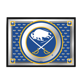 Buffalo Sabres: Team Spirit - Framed Mirrored Wall Sign, FNB-NHBUFF-265-02A Buffalo Sabres: Team Spirit - Framed Mirrored Wall Sign, FNB-NHBUFF-265-02A