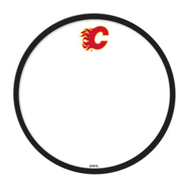 Calgary Flames: Modern Disc Dry Erase Wall Sign, NHCALG-612-01